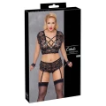 Biustonosz COTTELLI LINGERIE BONDAGE 3XL, koronka, regulowane szelki, różowe złoto