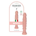 Dildo Teo Flesh - 10,5 cm, średnica 3 cm, wodoodporny, z przyssawką