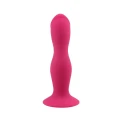 Dildo silikonowy Rumpy-pumpy-Pink, długość 15cm, średnica 3.5cm, uchwyt próżniowy