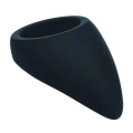 Pierścień erekcyjny silikonowy LEVELZ, teardrop, 9,1 cm, ergonomiczny, czarny
