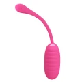 Wibracyjne jajko erotyczne PRETTY LOVE - KIRK, 12 funkcji, silikon, różowe