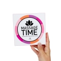 Gra towarzyska „Massage Time” – zestaw dla par, 50 kart, kostka, instrukcje