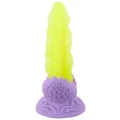 Dildo Beasty Cocks LED, silikonowe, 10 trybów podświetlenia, 22 cm