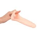 Dildo Realistixxx z pierścieniem, długość 18 cm, rozciągliwy, TPE