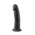 Dildo S.D Model 2 - 7.5 cala, silikon pamięci, podwójna gęstość, mocna przyssawka