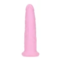 Dildo Delicious - 4,4 cm średnica, 19,5 cm długość, zapach gumy balonowej