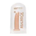 Dildo REALROCK ULTRA - 22,8 cm, silikonowe, termoelastyczne, przyssawka