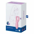 Wibrator lay-on Satisfyer Threesome 4, 12 programów, silikon medyczny, wodoodporny