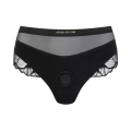 Harness Lingerie SUBLIME – Czarny, Transparentny, Koronkowy