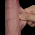 Dildo Sliding Skin Pro II – 10 trybów wibracji, silikon medyczny, wodoodporne
