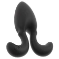 Wibrujący korek analny ANOS, elastyczne ramiona, 10 trybów wibracji, wodoodporny