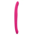 Dildo ORGASMIC DOUBLE DO, silikon, 18,4 cm, 9 trybów wibracji, wodoodporny