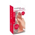 Dildo Realistixxx Moveable Skin, silikon Dual Density, przyssawka