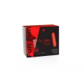 Wibrator mini – Zestaw DOUBLE FUN, USB, 10 funkcji wibracji, żel truskawkowy 50 ml