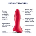 Korek rotacyjny Satisfyer Rotator Plug 1+ z wibracjami, wodoodporny, z aplikacją