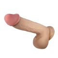 Dildo BAILE - 9,2'' Realistyczny, elastyczny TPR, przyssawka
