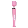 Masażer klasyczny USB Magic Wand Pink - Silikon, 10 funkcji, długość 32 cm