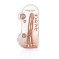 Dildo realistyczne Skin TPE, 25 cm długości, przyssawka, detaliczne żyłki