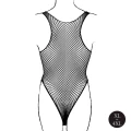Body ELASTYCZNE LE DESIRE z dekoltem V, rozmiary XL-4XL, materiał Nylon i Spandex