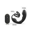 Masażer prostaty P-RING, silikonowy, zdalnie sterowany, wibracje, 18,2 cm