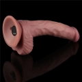 Dildo Lovetoy 10 trybów wibracji, podwójna gęstość, wodoodporny 22,8 cm
