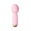 Masażer mini, Cute Mini Wand Pink, 10 trybów wibracji, wodoodporny, silikon medyczny