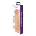 Dildo Pretty Love Rufus, realistyczny, 23,8 cm, 10 trybów wibracji, TPE