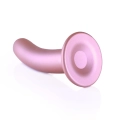 Dildo silikonowe Ouch! - 6'', zakrzywione, z przyssawką, wodoodporne