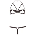 Zestaw Biustonosz i Stringi COTTELLI LINGERIE – Seksowny, Otwarta Miseczka, Komfortowy