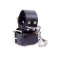 Mankiety do Niewoli Fetish B - 4 cm Szerokości, Regulacja 18-22 cm, Metalowy Łańcuch