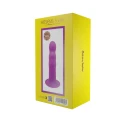 Dildo A.D. Hitsens 3 - 18,2 cm, silikon premium, 10 trybów wibracji, lila