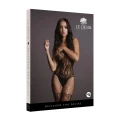 Bodystocking Lace & Fishnet - LE DESIRE, rozmiar uniwersalny, elastyczny materiał 92% nylon