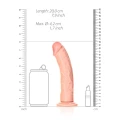 Dildo Real Rock z przyssawką, zakrzywione, realistyczne, 7