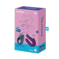 Wibrator partnerski Satisfyer Partner Box 2 — Double Joy + Royal One, Bluetooth, wodoodporny