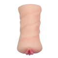Masturbator kieszonkowy X-Basic, TPE, 13 cm, realistyczny materiał