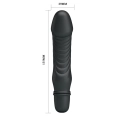Stymulator analno-pochwowy Pretty Love Stev, silikon, 10 funkcji, wodoodporny