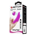 Wibrator palcowy Pretty Love Delphini, silikonowy, 10 funkcji wibracji