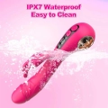 Wibrator króliczek Rabbit G-Spot Dual - silikon 2w1, 9+9 trybów, IPX7, USB magnetyczne
