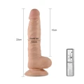 Dildo Love Toy 8,5 cala, 3 prędkości wibracji, realistyczna tekstura