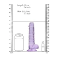 Dildo REALROCK CRYSTAL CLEAR 7