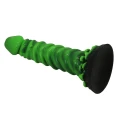 Dildo Power Monsters Manticore - 23 cm, silikonowe, pofalowane, przyssawka