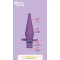Wibrator analny Dreamtoys Love Signal — silnik 3 poziomy + 7 programów, USB