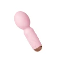 Masażer mini, Cute Mini Wand Pink, 10 trybów wibracji, wodoodporny, silikon medyczny