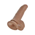 Dildo KING COCK 9 cali, realistyczny, przyssawka, materiał PVC