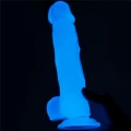 Dildo Lumino Play 8,5'' – TPE, świecący w ciemności, realistyczna tekstura skóry