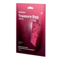 Torba na akcesoria Satisfyer Treasure Bag XL, różowa, długość 39 cm