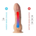 Dildo realistyczne SILEXD Legends Juan Lucho – silikon reagujący na temperaturę, 23,3 cm