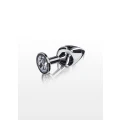 Buttplug TOYJOY Starlight | Aluminium bezniklowe | 8 cm długości | Kryształowy detale