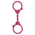 Kajdanki TPR Toyz4Lovers - Elastyczne, różowe, długość 25 cm