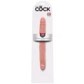 Dildo Slim Double 12" KC - PVC, długość 30,5 cm, średnica 3,6 cm, elastyczny